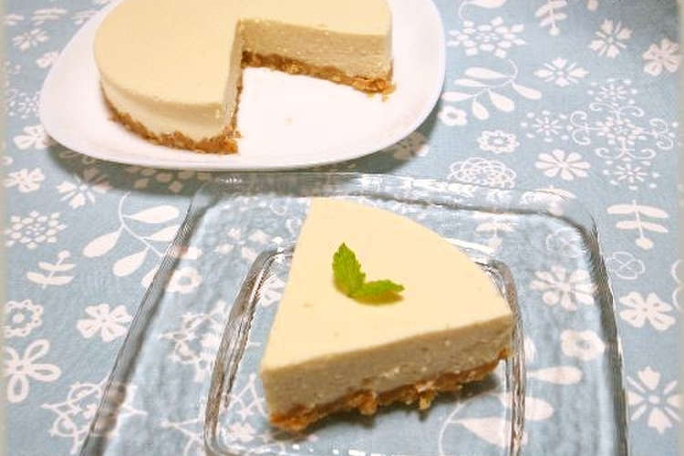 カルピスのレアチーズケーキ レシピ 作り方 By ぽたる クックパッド