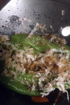 甘長とうがらしの煮浸し
