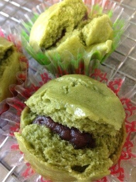 米粉でふんわりケーキのようなおまんじゅう
