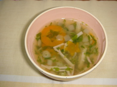 カニかまスープの写真
