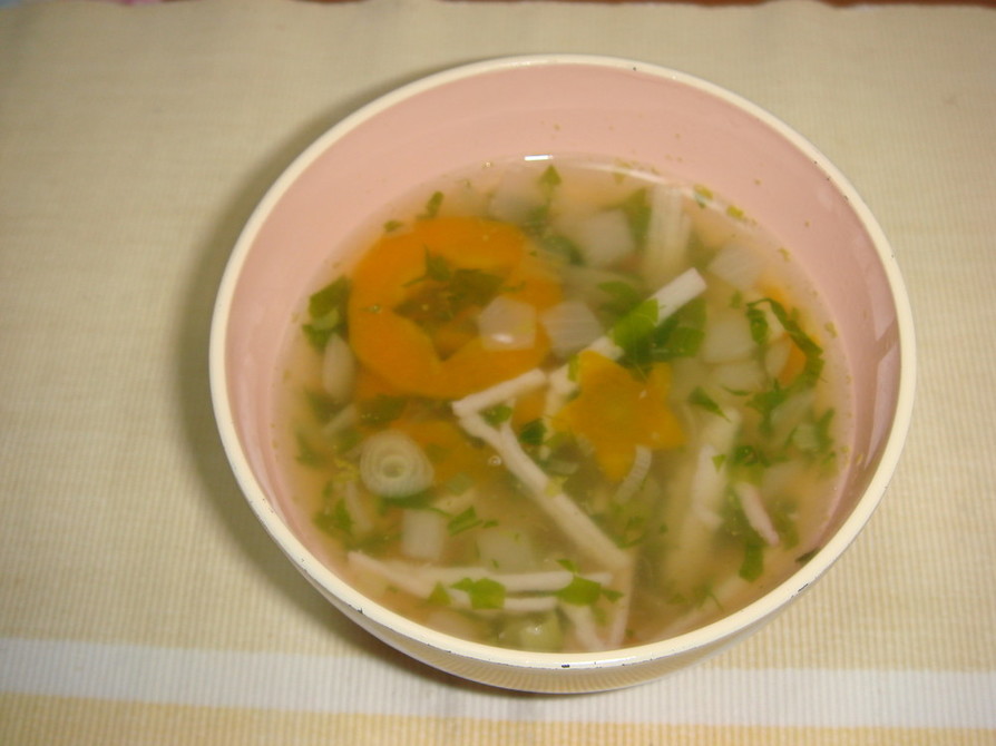 カニかまスープの画像