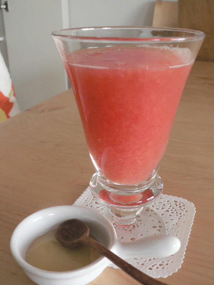 グレープジュースフロヨ＆シリアルポップスのレシピ