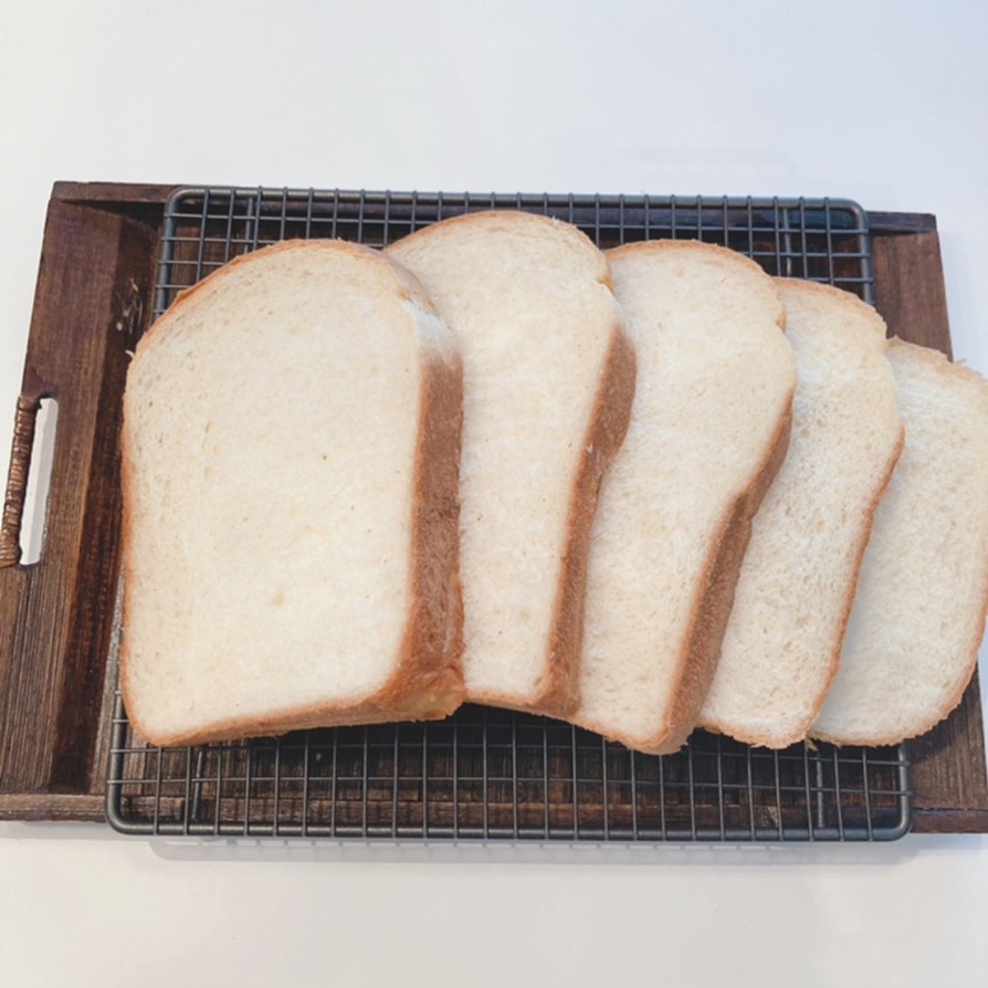 しっとりふわふわほんのり甘いHB食パンの画像