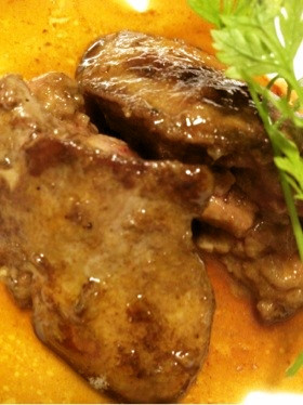 鶏レバーのフォアグラ風