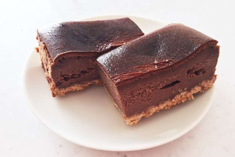 簡単 濃厚 チョコレートチーズケーキ レシピ 作り方 By ぎょぴちゃん クックパッド 簡単おいしいみんなのレシピが350万品