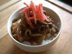 バボさんのお手軽♪牛丼