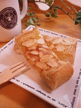 アーモンドバター食パン