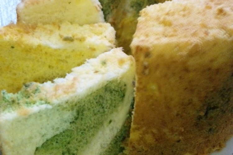 野菜ｄｅカラフルシフォンケーキ レシピ 作り方 By せきじゅ クックパッド 簡単おいしいみんなのレシピが349万品