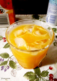 梅オレンジソーダ