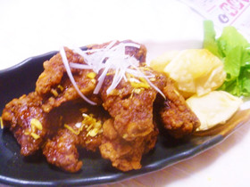 京都排骨☆スペアリブの北京風香味揚げ