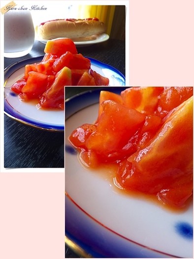 [冷菜]　ちょ～簡単トマトのサラダの写真