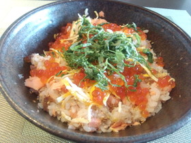 おもてなし料理★鮭いくらちらし★簡単