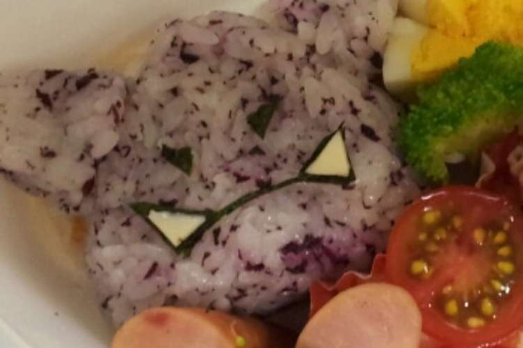 キャラ弁 鬼なめこ レシピ 作り方 By 4姉妹のママ クックパッド