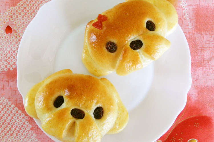 いぬパン まる顔シーズー犬 レシピ 作り方 By Pitachan1 クックパッド 簡単おいしいみんなのレシピが377万品