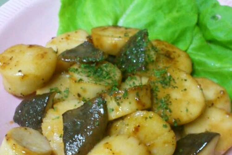 ホタテとエリンギのガリバタ醤油炒め レシピ 作り方 By ａｎｎａ クックパッド 簡単おいしいみんなのレシピが367万品