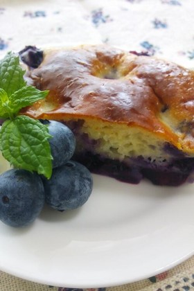 簡単ブルーベリーヨーグルトケーキ♪