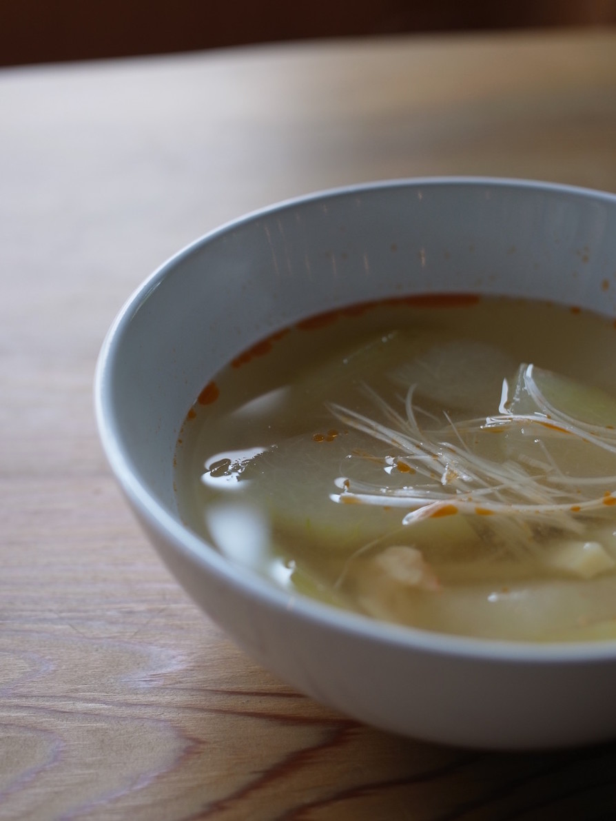 【薬膳レシピ】三鮮冬瓜スープの画像