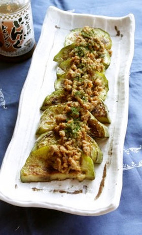 茄子のソテーにんにくカレー風味