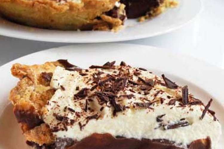 アメリカ風 チョコレートクリームパイ レシピ 作り方 By Yukoz1 クックパッド 簡単おいしいみんなのレシピが371万品