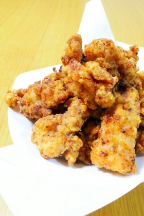 ♡鶏せせりの塩麹唐揚げ♡