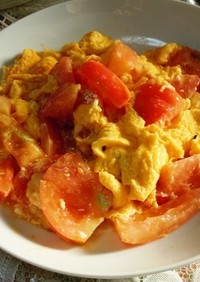トマトの卵炒め（簡単レシピ）