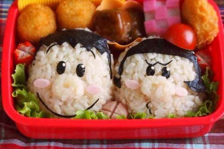 キャラ弁 ジャイアン ジャイ子 レシピ 作り方 By 赤 クックパッド 簡単おいしいみんなのレシピが354万品