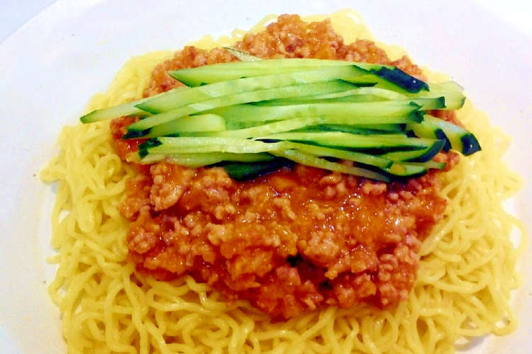 小学校給食風なジャージャー麺 レシピ 作り方 By スクランプシャス クックパッド