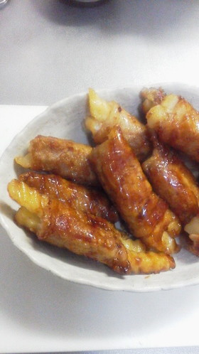 簡単!!やみつき!!肉巻きポテト