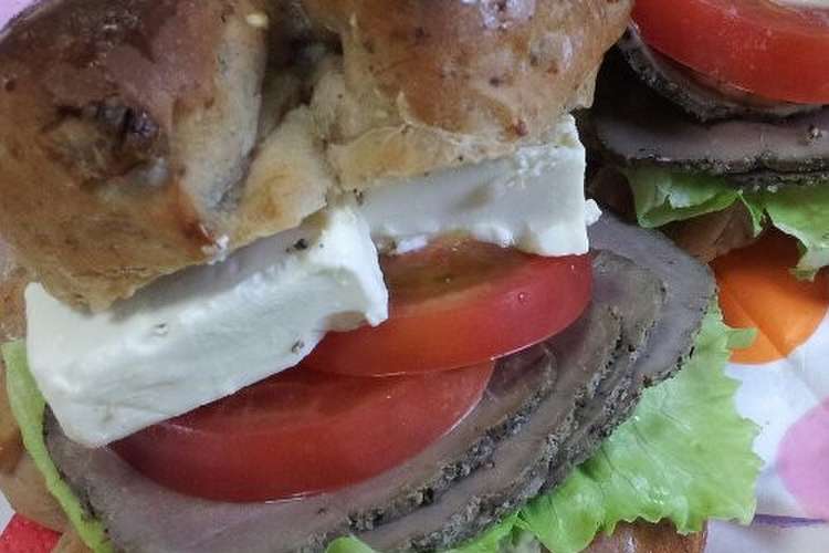 パストラミビーフとクリームチーズのサンド レシピ 作り方 By あずちもも クックパッド 簡単おいしいみんなのレシピが366万品