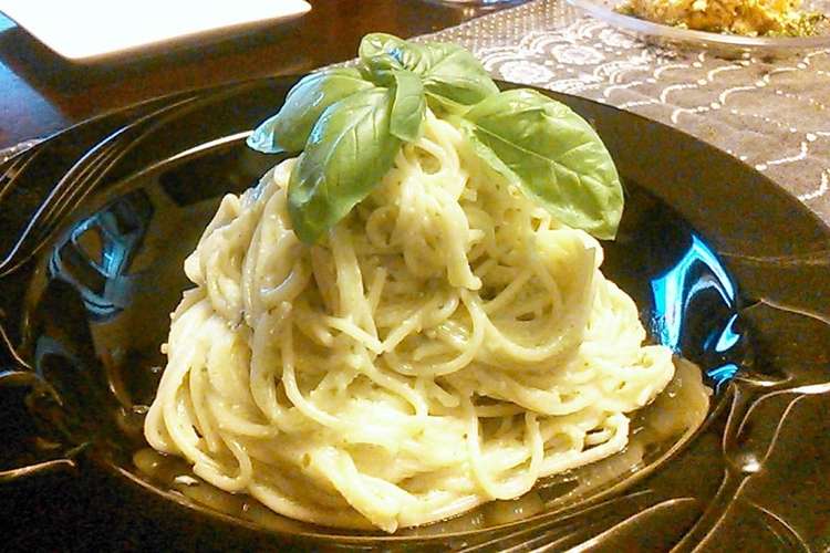 バジルドレッシングで冷製パスタ レシピ 作り方 By Akiyoshizu クックパッド 簡単おいしいみんなのレシピが361万品