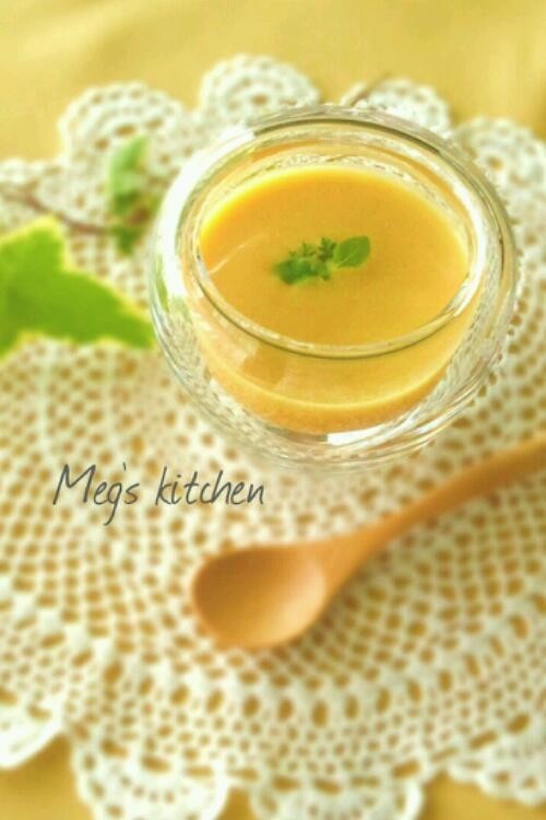 栄養満点♪サラリと冷たいかぼちゃのスープの画像
