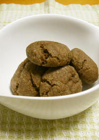材料３つ　ｄｅ　チョコレートクッキー