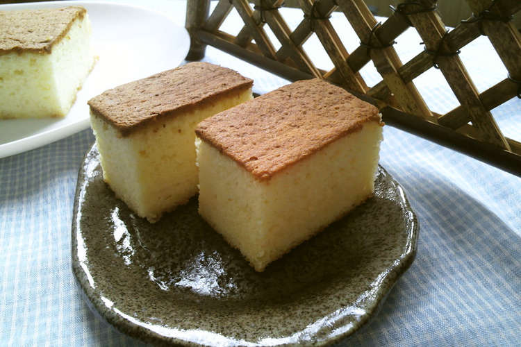 しっとり甘 いカステラ レシピ 作り方 By Mintoミント クックパッド 簡単おいしいみんなのレシピが379万品