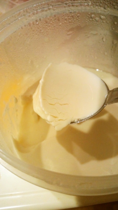 自家製豆乳ヨーグルトの写真