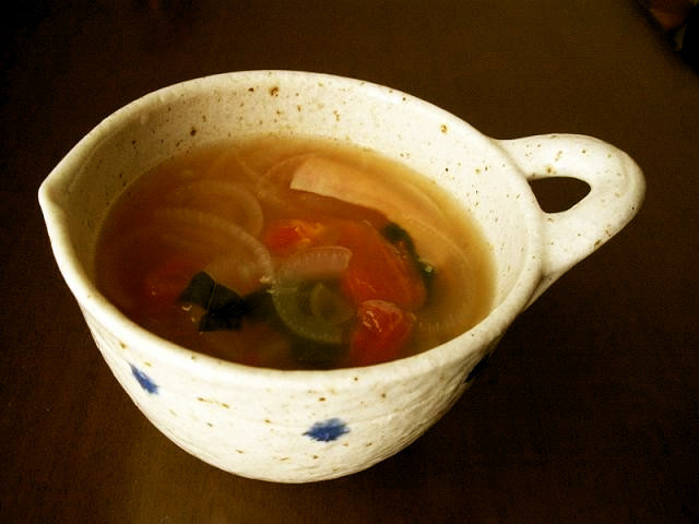 夏向きの簡単で美味しいスープの画像