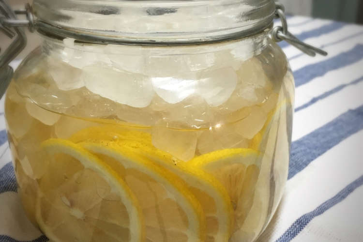 簡単 さわやか レモン酢シロップ レシピ 作り方 By たばご飯 クックパッド