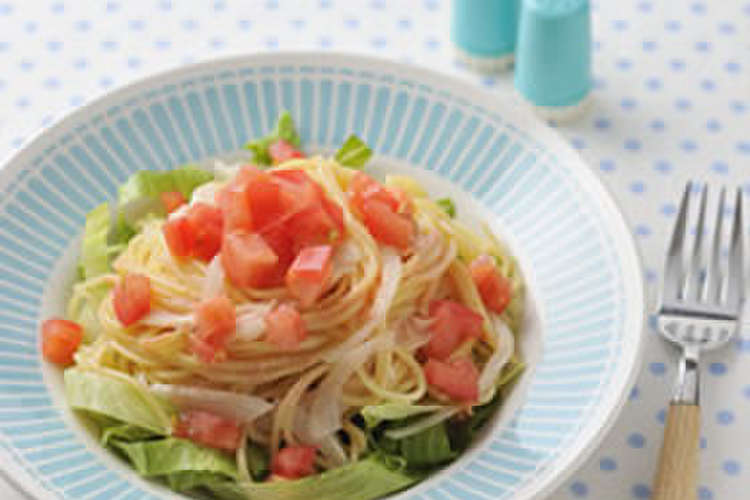 レタスと玉ねぎのサラダスパゲティ レシピ 作り方 By 日清フーズ クックパッド 簡単おいしいみんなのレシピが352万品