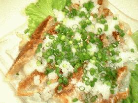 おろし納豆ギョウザ