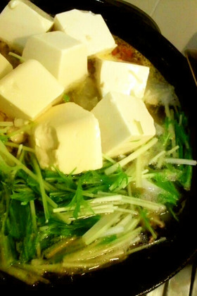 塩ラーメン風白滝鍋