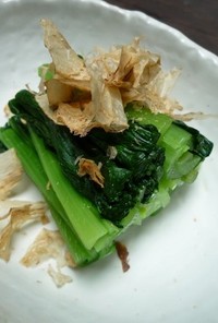 小松菜（青菜）のおひたし　京都カフェ
