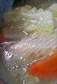 手羽先の塩麹スープ
