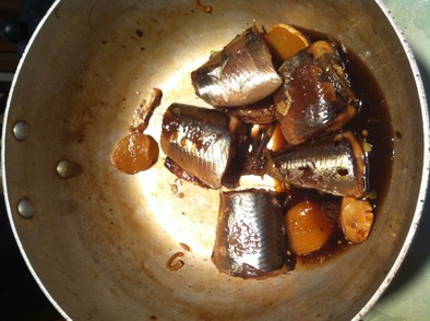 いわしの生姜煮の写真