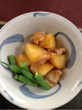 ジャガイモの南蛮煮