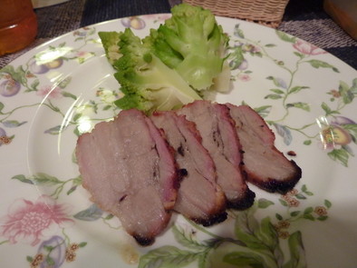 豚バラ肉の塩麹焼豚の写真