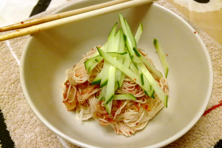 残り物活用 キムチの残り汁で簡単和え麺 レシピ 作り方 By Bnetti クックパッド 簡単おいしいみんなのレシピが351万品
