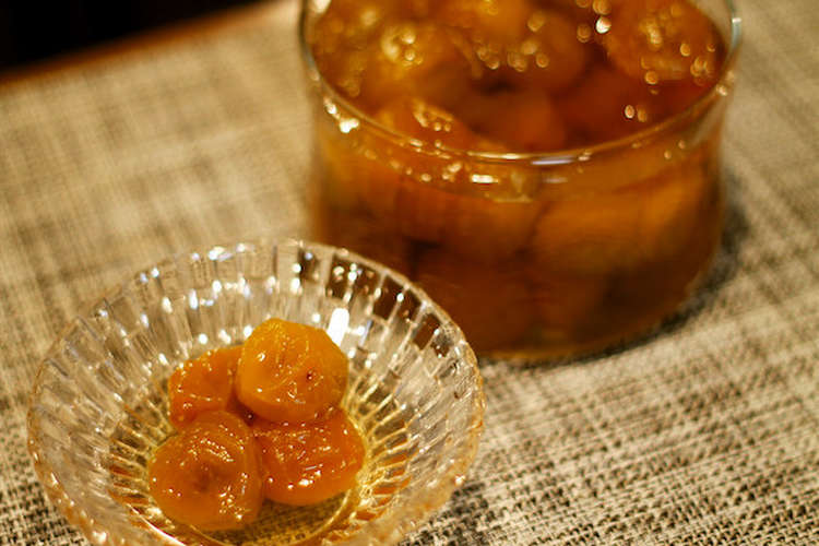 梅の甘露煮 レシピ 作り方 By 山都すみれ クックパッド