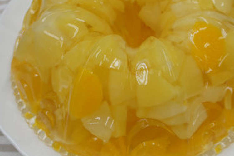 夏のデザートに ひんやりフルーツゼリー レシピ 作り方 By Nordicware クックパッド 簡単おいしいみんなのレシピが359万品