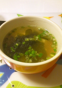 ウェイパーで簡単中華スープ
