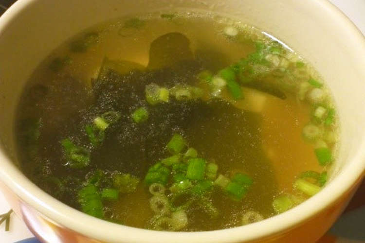 ウェイパーで簡単中華スープ レシピ 作り方 By いわこんぶ クックパッド