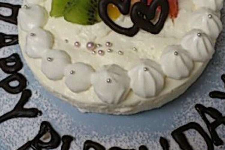 誕生日に レアチーズケーキ レシピ 作り方 By Mamemikan クックパッド